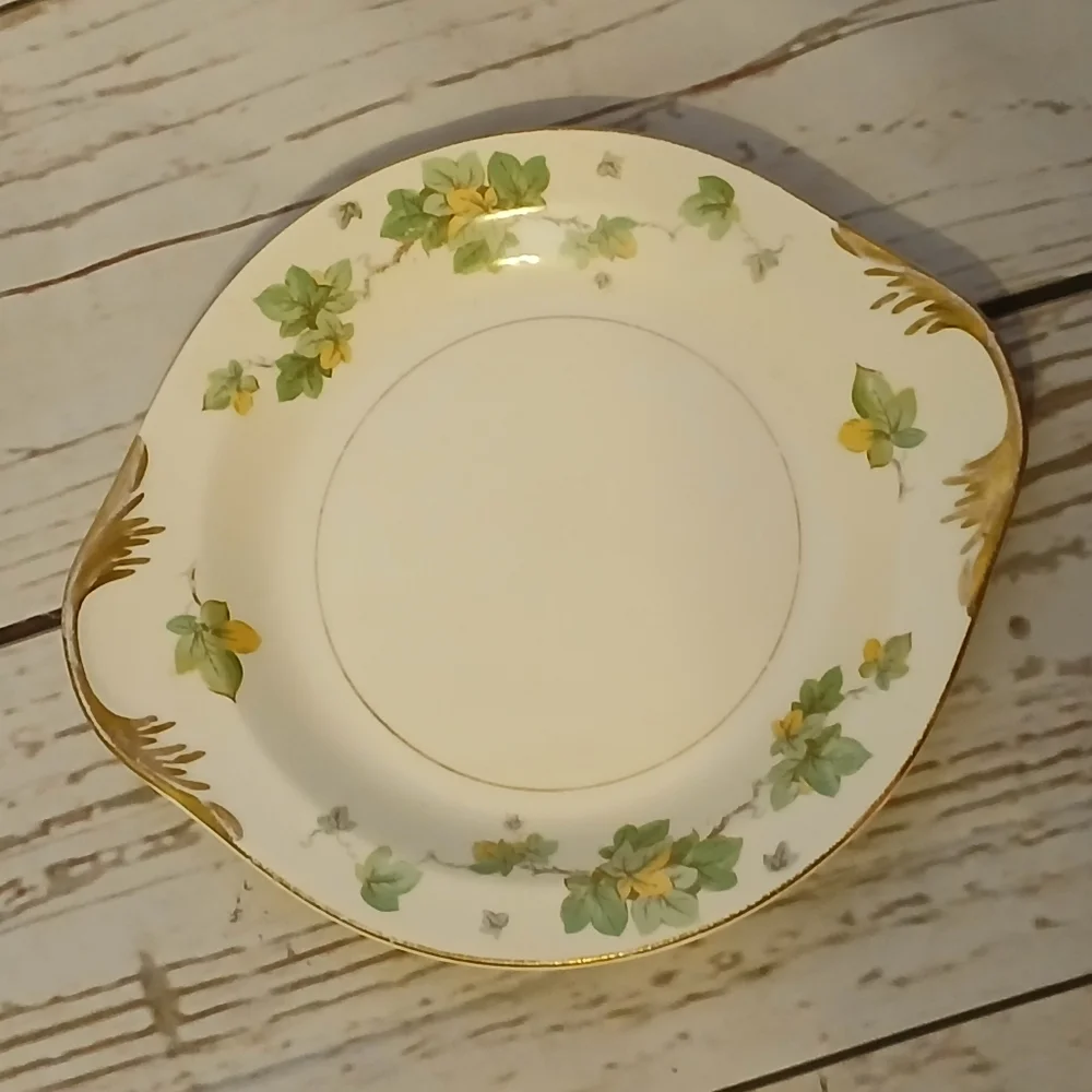 Pope Gosser American Ivy Vintage Gravy Boat with Saucer